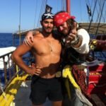 Board this unique pirate boat for a memorable adventure. Sail from Hersonissos port to St George bay. Swim and snorkel in the crystal clear waters of Hersonissos bay.