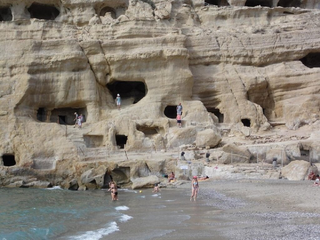 Matala Beach – The caves & Winery Visit 3
